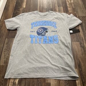Junk Food Clothing Tennessee Titans Gray Tee